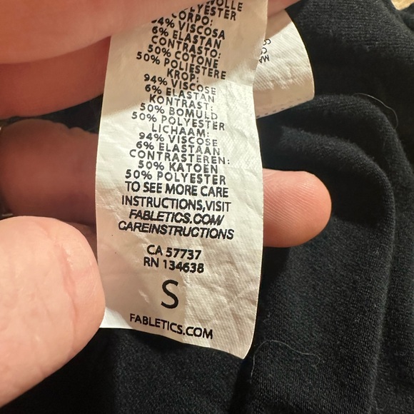 Fabletics Women’s Size Small Maxi Dress Black Strappy Evelyn - Picture 7 of 7